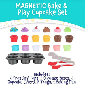 Magnetic Bake & Play Cupcakes