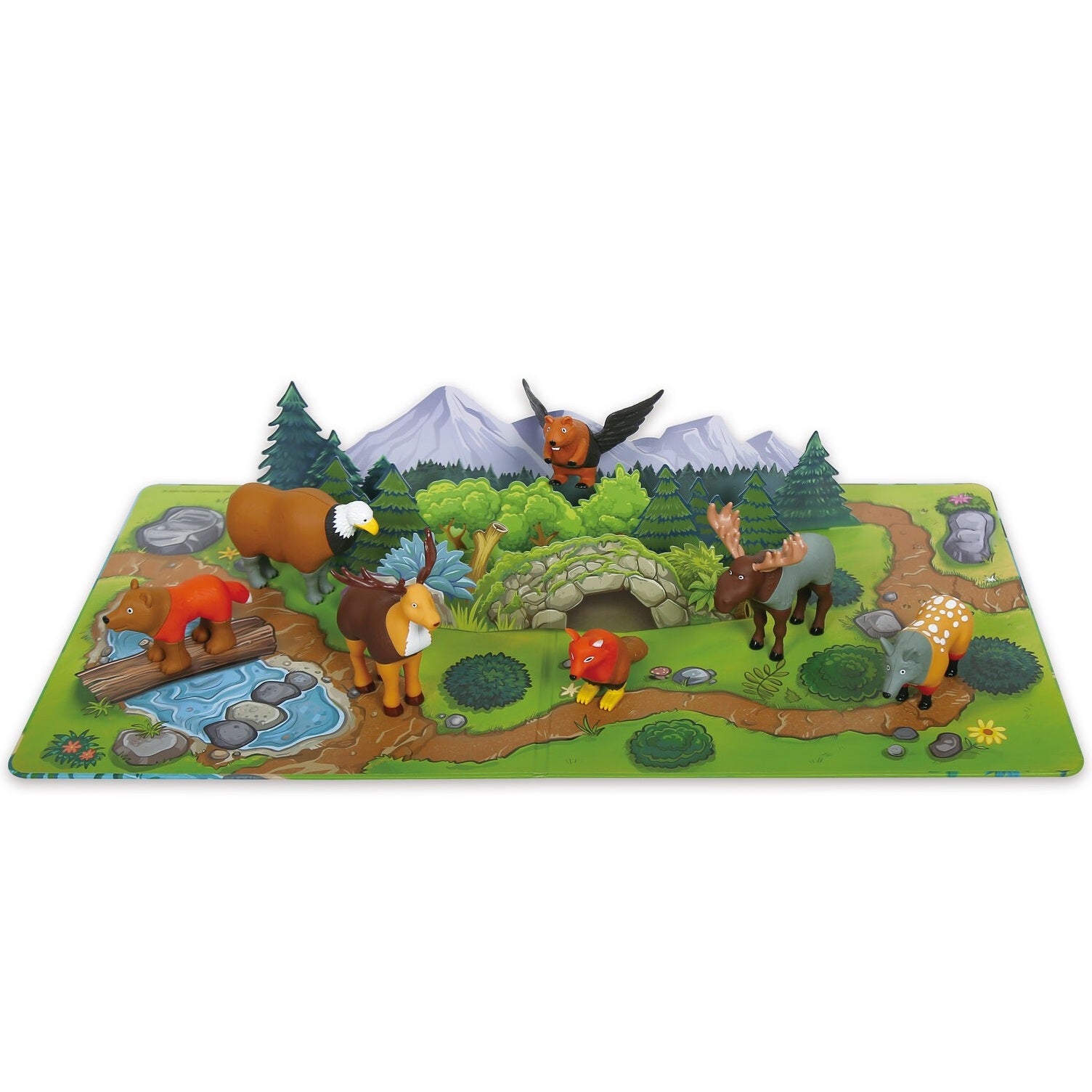 Mini Magnetic Mix Or Match Forest Animals