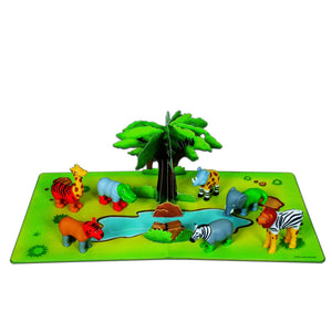 Mini Magnetic Mix Or Match Jungle Animals