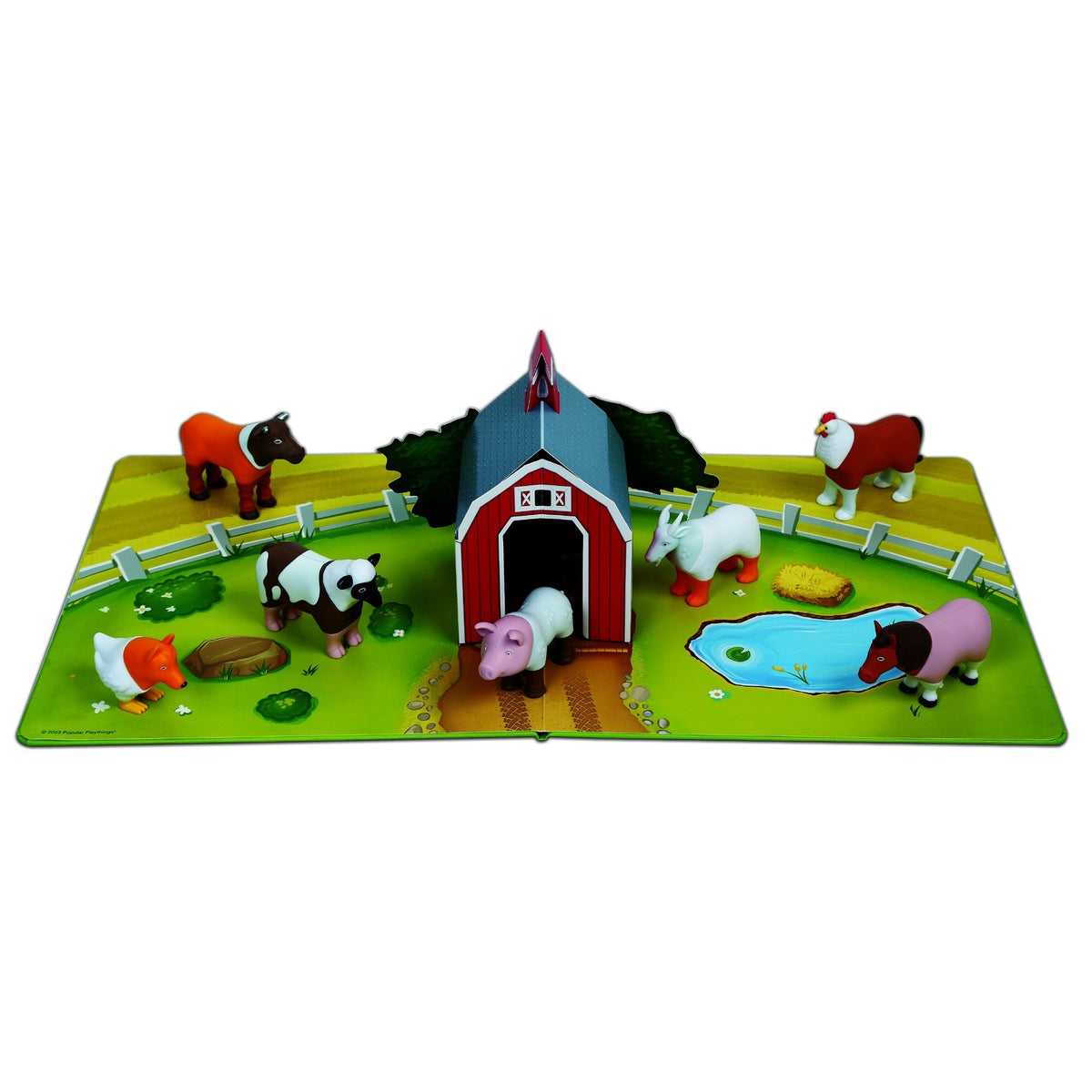 Mini Magnetic Mix or Match - Farm Animals