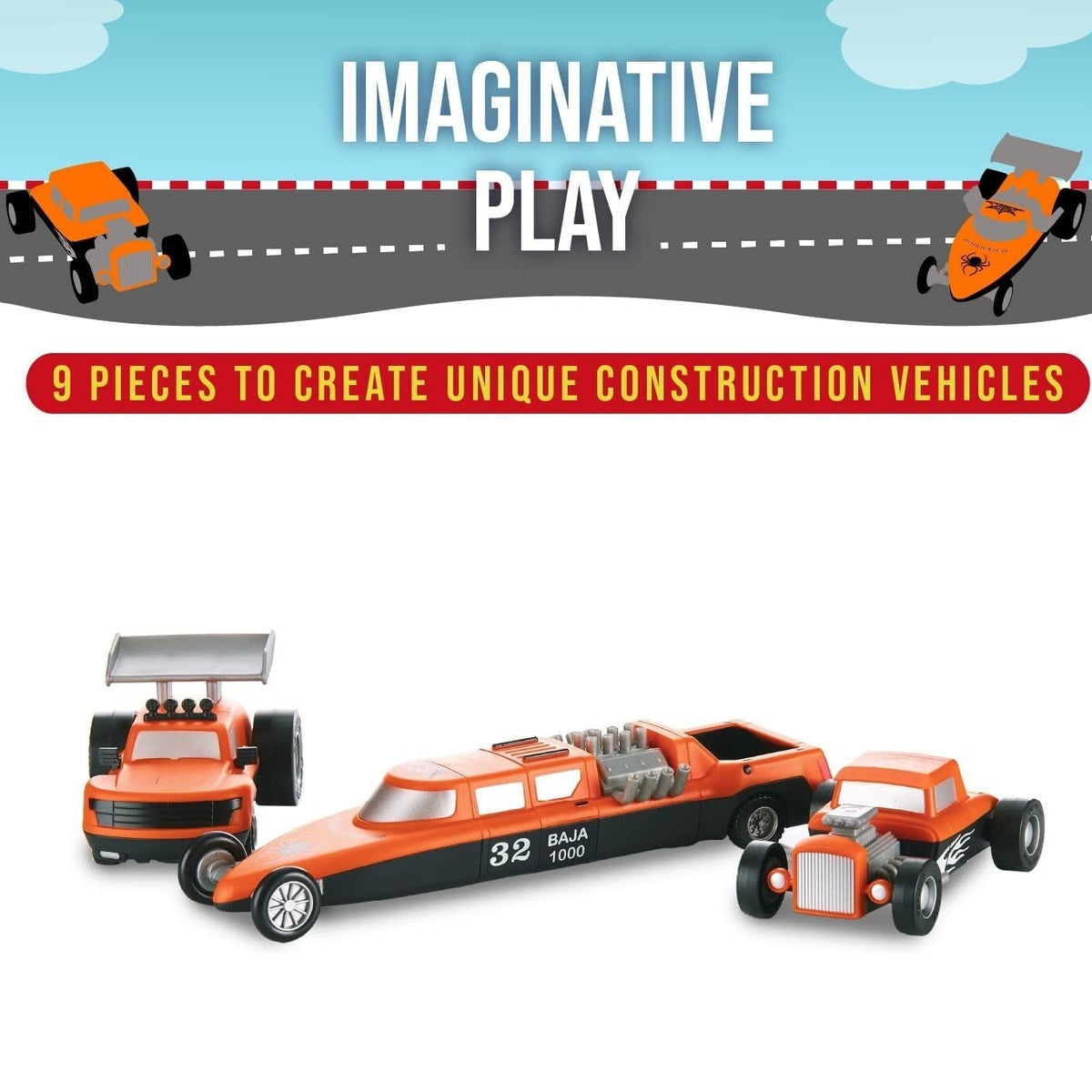 Mix Or Match - Race Cars