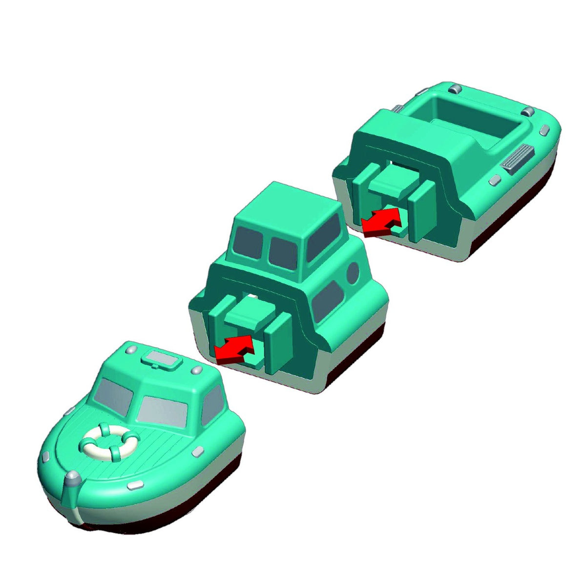 Micro Mix Or Match - Vehicles Deluxe Set 1