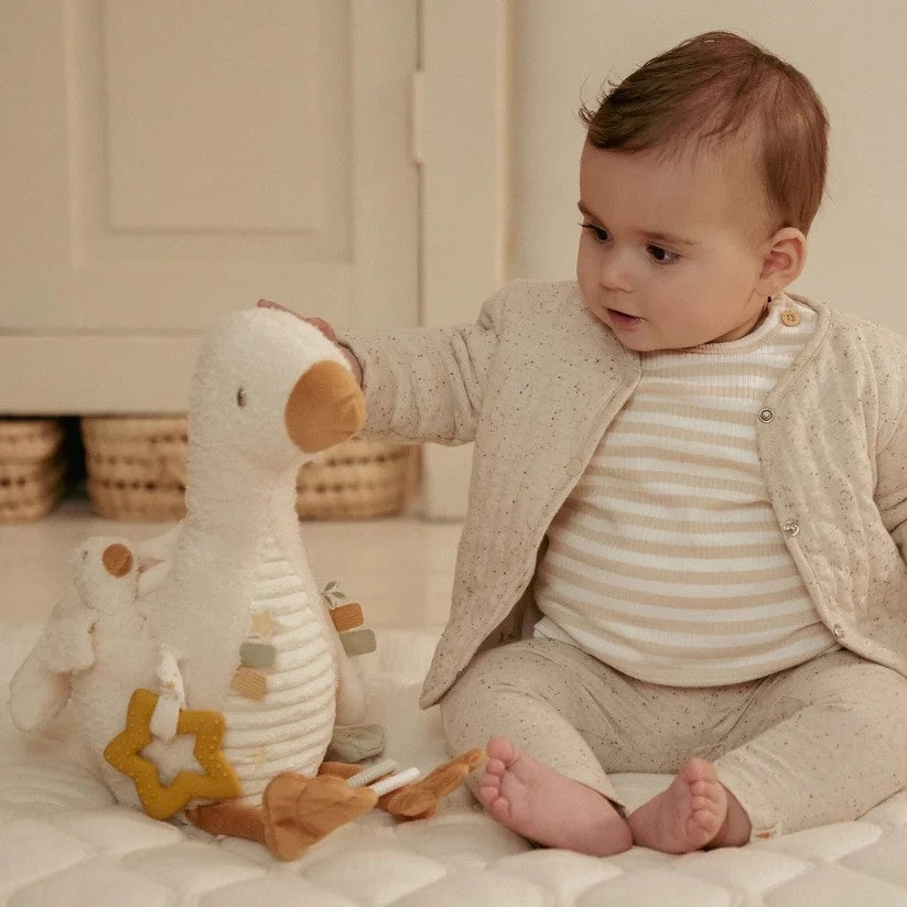 Soft Activity Baby Goose Plush Toy