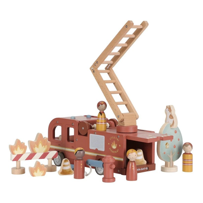 Little Dutch Fire Truck Set