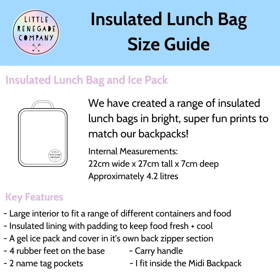 Fleur Insulated Lunch Bag