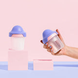 180ML Baby Bottle Two Pack - Pink Purple (Slow)
