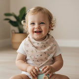 Bandana Bib 2 Pack Set (Bumble Bees)