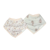 Bandana Bib 2 Pack Set (Hedgehogs)