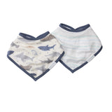 Bandana Bib 2 Pack Set (Sharks)