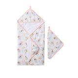 Hooded Towel Set (Mermaids)
