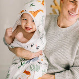 Hooded Towel Set (Safari Jungle)