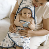 Hooded Towel Set (Sharks)