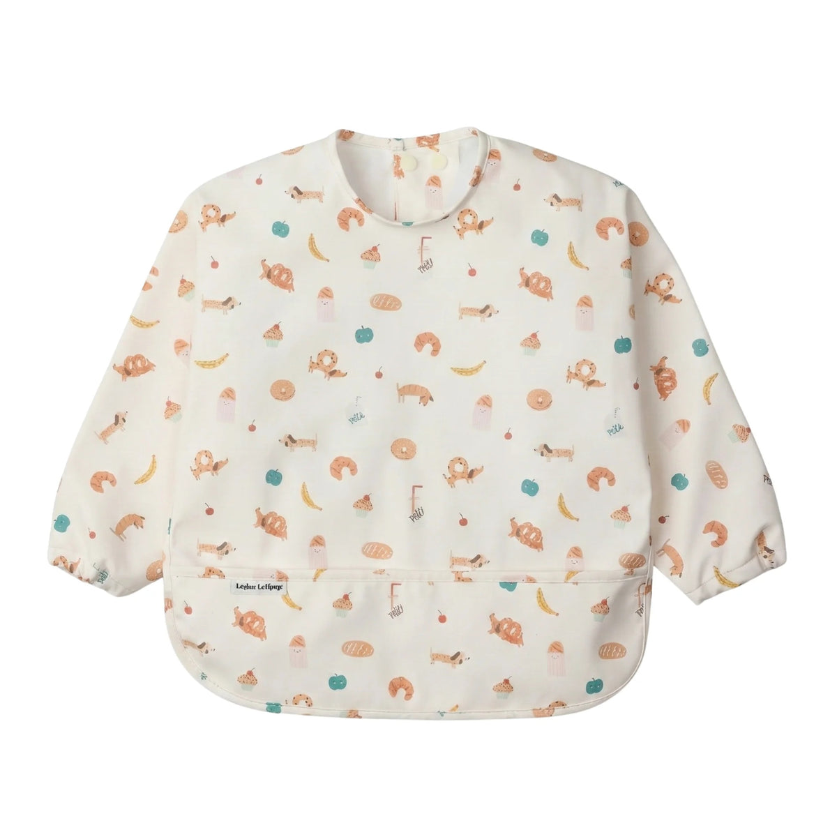 Long Sleeve Bib (French Breakfast)