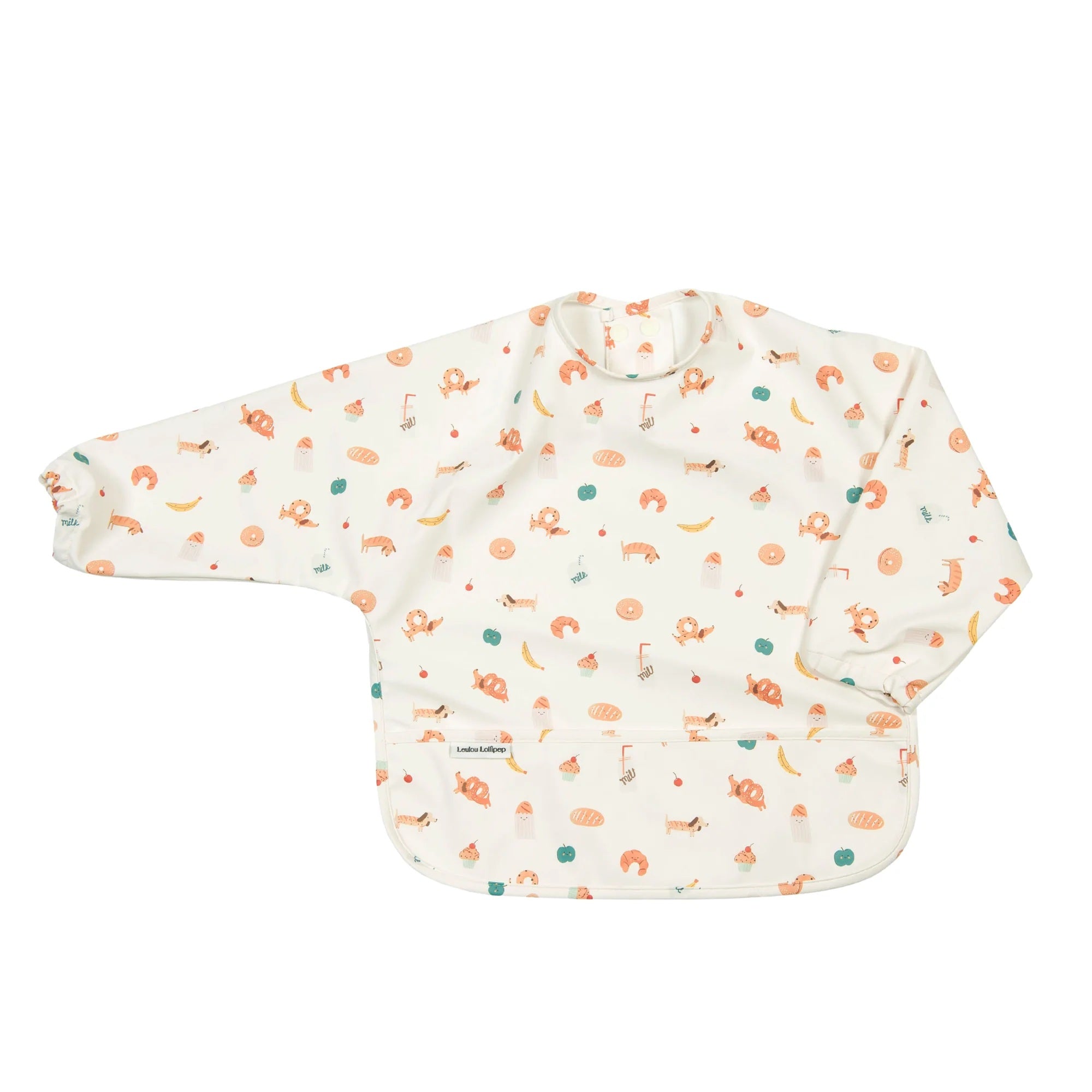 Long Sleeve Bib (French Breakfast)