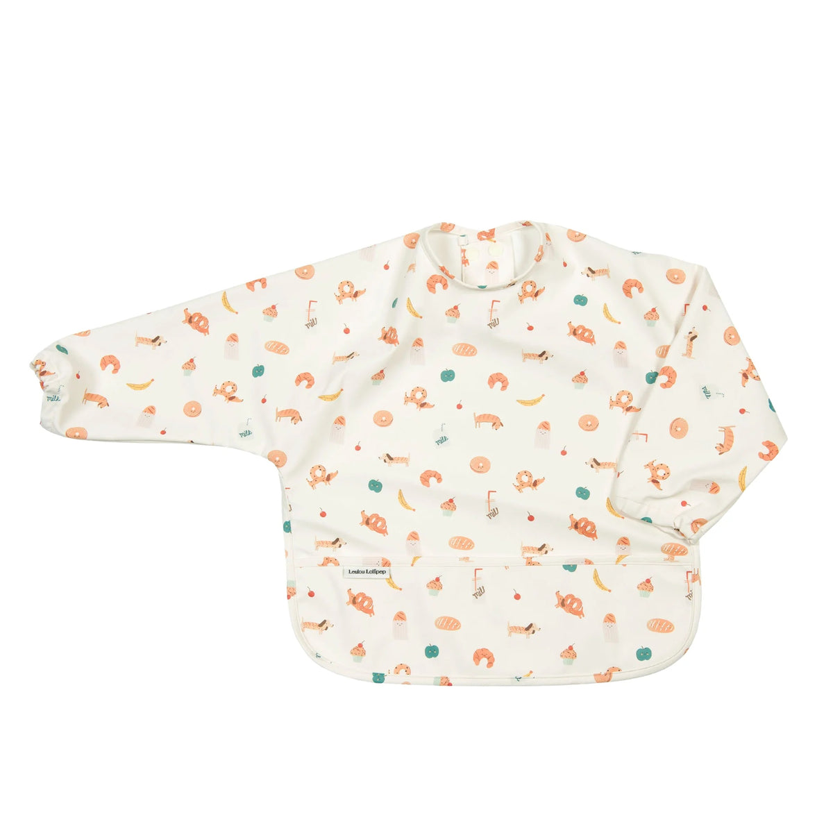 Long Sleeve Bib (French Breakfast)