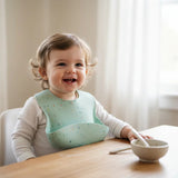 Silicone Bib (Confetti Mint)