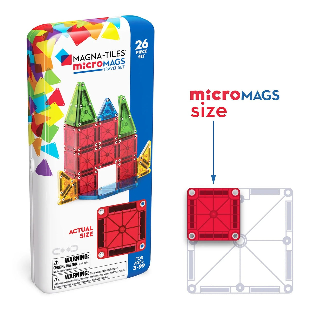 Micro Mags Travel Set 26 Piece