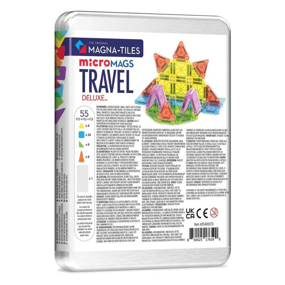 Micro Mags Travel Deluxe Set 55 Piece