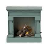 Miniture Fireplace - Blue