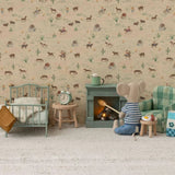 Miniture Fireplace - Blue