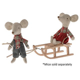 Wooden Sled Mouse