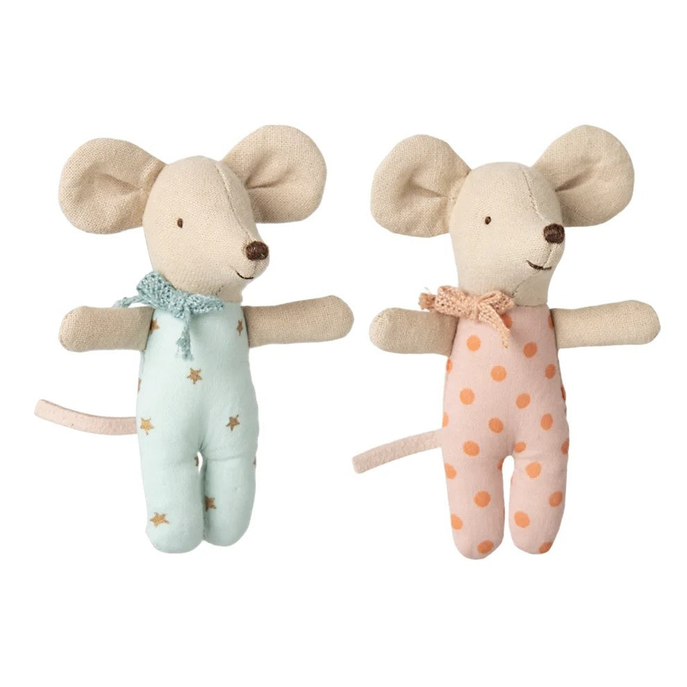 Twins Baby Mice In Matchbox 25