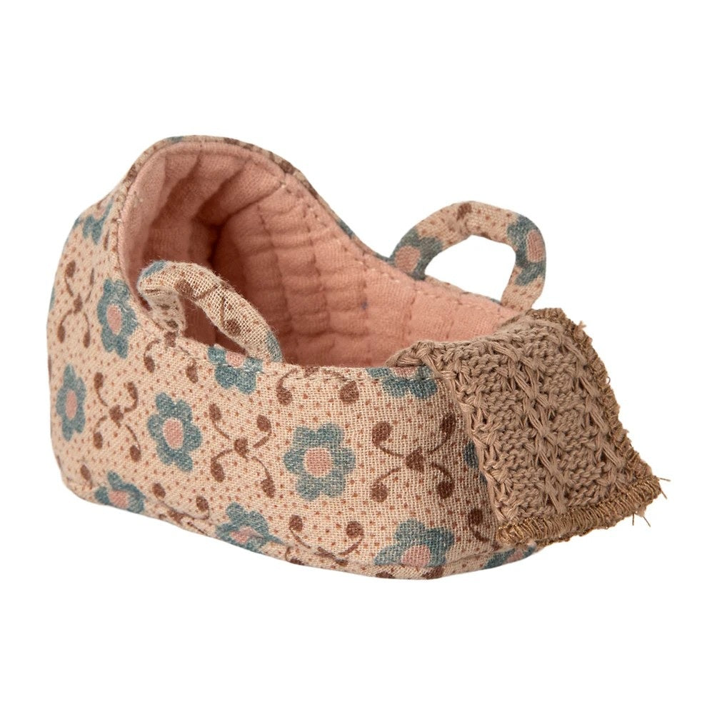 Carry Cot Baby Mouse - Rose