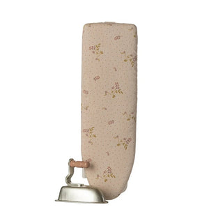 Iron And Ironing Board Miniature (Off White)