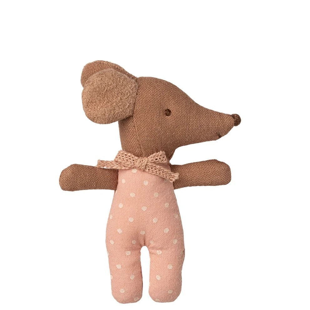 Sleepy Wakey Baby Mouse In Matchbox - Rose (2025)