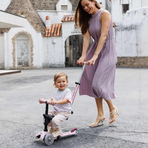 Mini Deluxe Rock And Go Led Scooter (Lavender Mist)