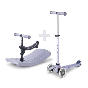 Mini Deluxe Rock And Go Led Scooter (Lavender Mist)