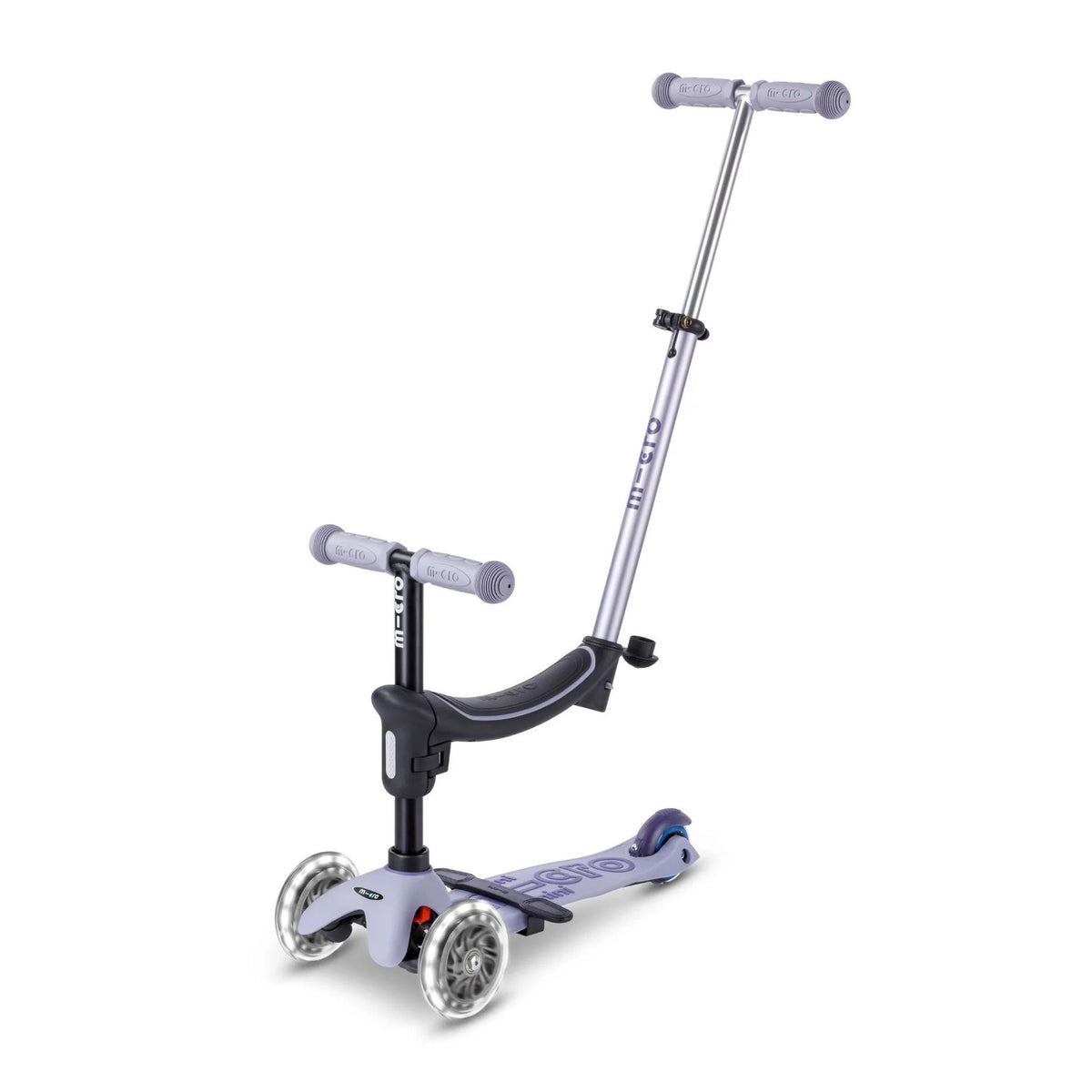 Mini Deluxe Rock And Go Led Scooter (Lavender Mist)