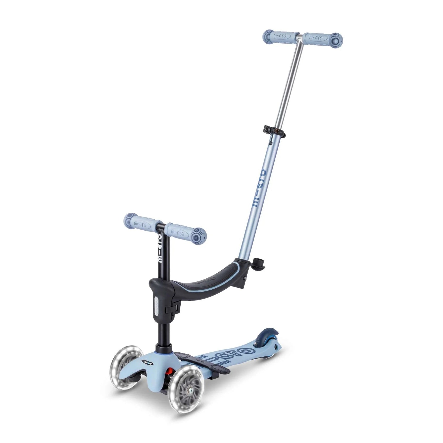 Mini Deluxe Rock And Go Led Scooter (Ocean Slate)