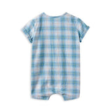 Dusty Check Playsuit