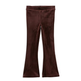 Espresso Velour Flares