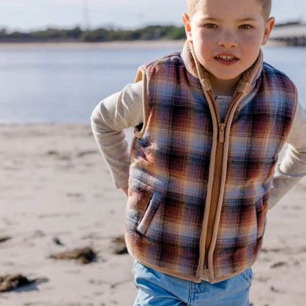 Fitzroy Check Vest
