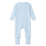 Mist Stripe Zip Romper