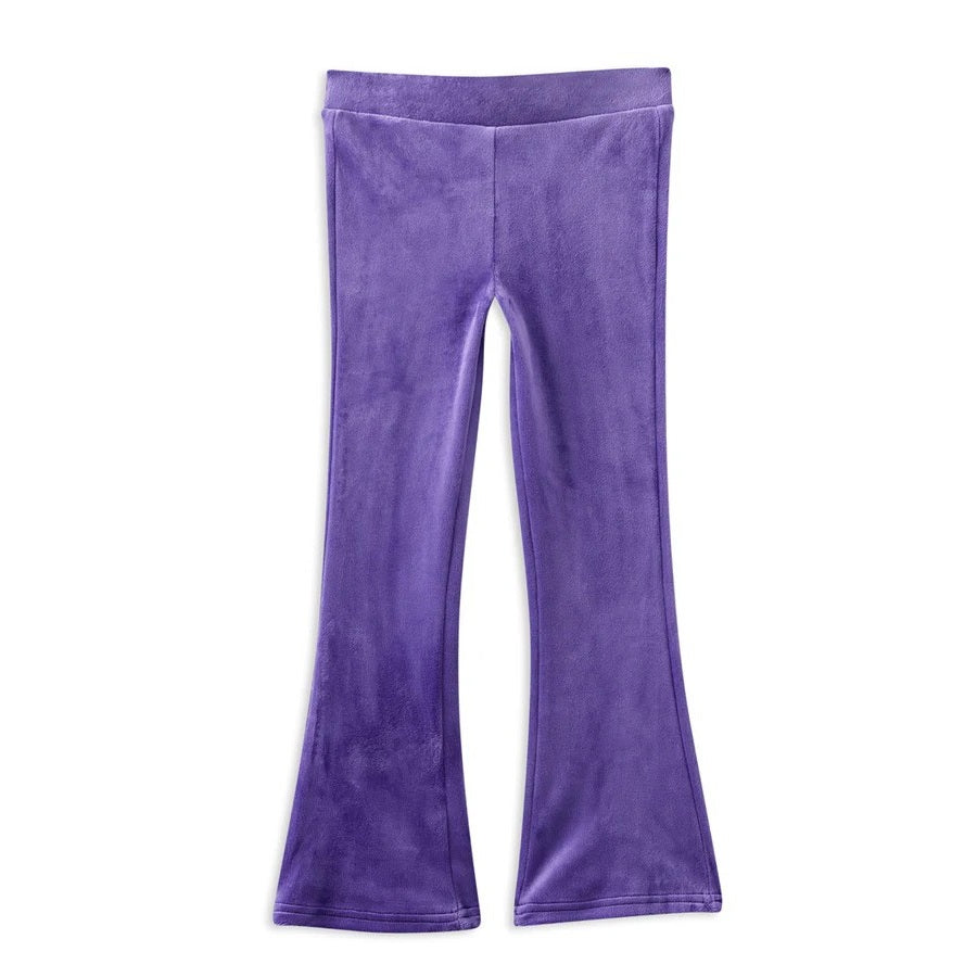 Violet Velour Flares