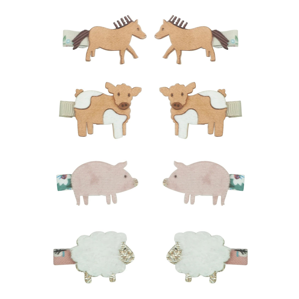 Farm Animals Mini Clips - Homestead
