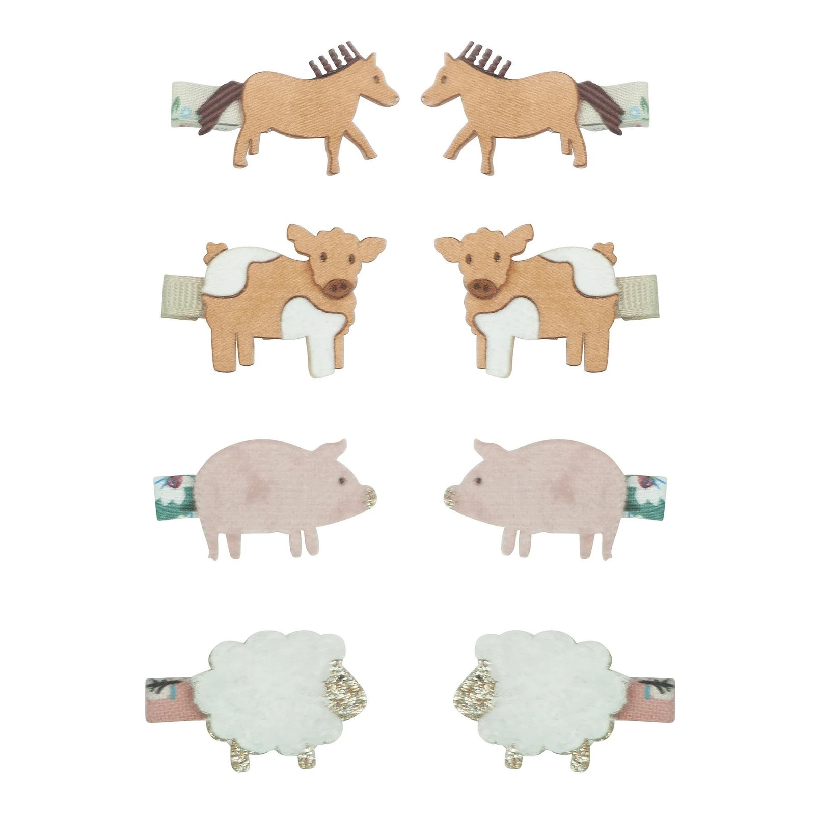 Farm Animals Mini Clips - Homestead