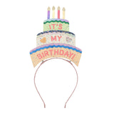 Birthday Cake Head Dress - Multi