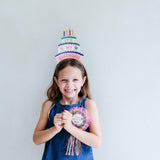 Birthday Cake Head Dress - Multi