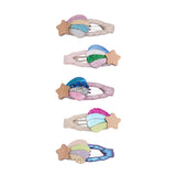 Chubby Star Mini Clips - Bright