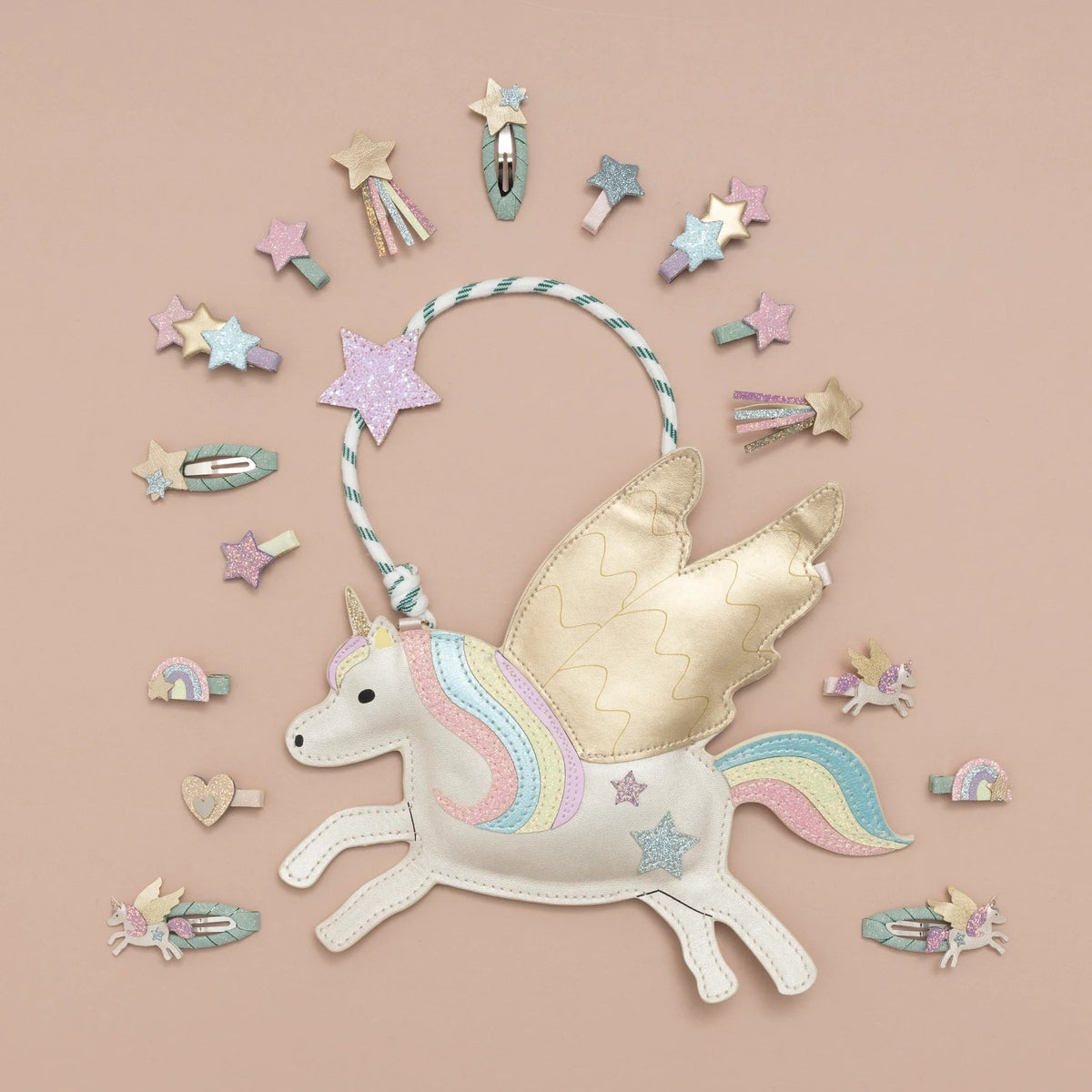 Flying Unicorn Mini Clips