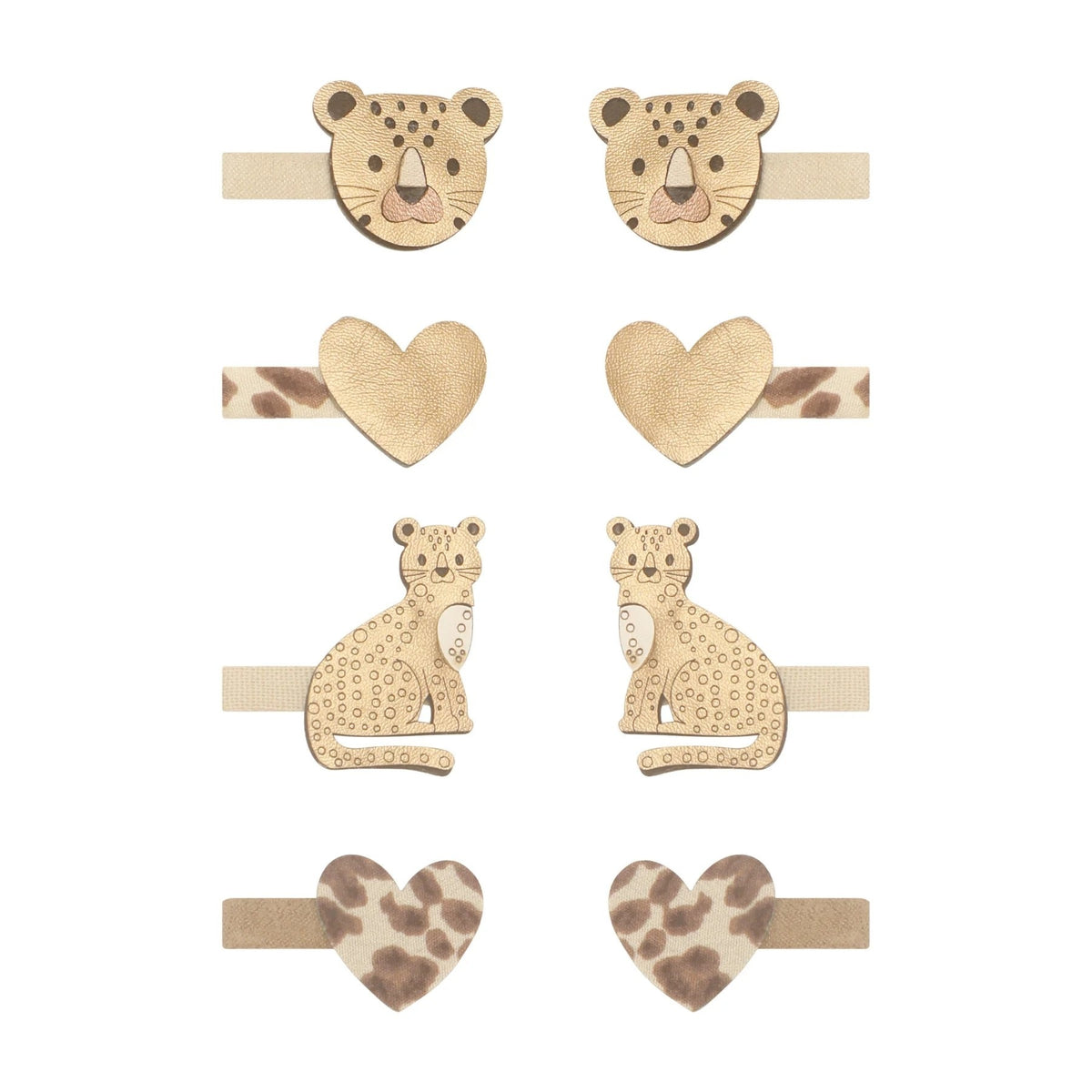 Larry Leopard Mini Clips