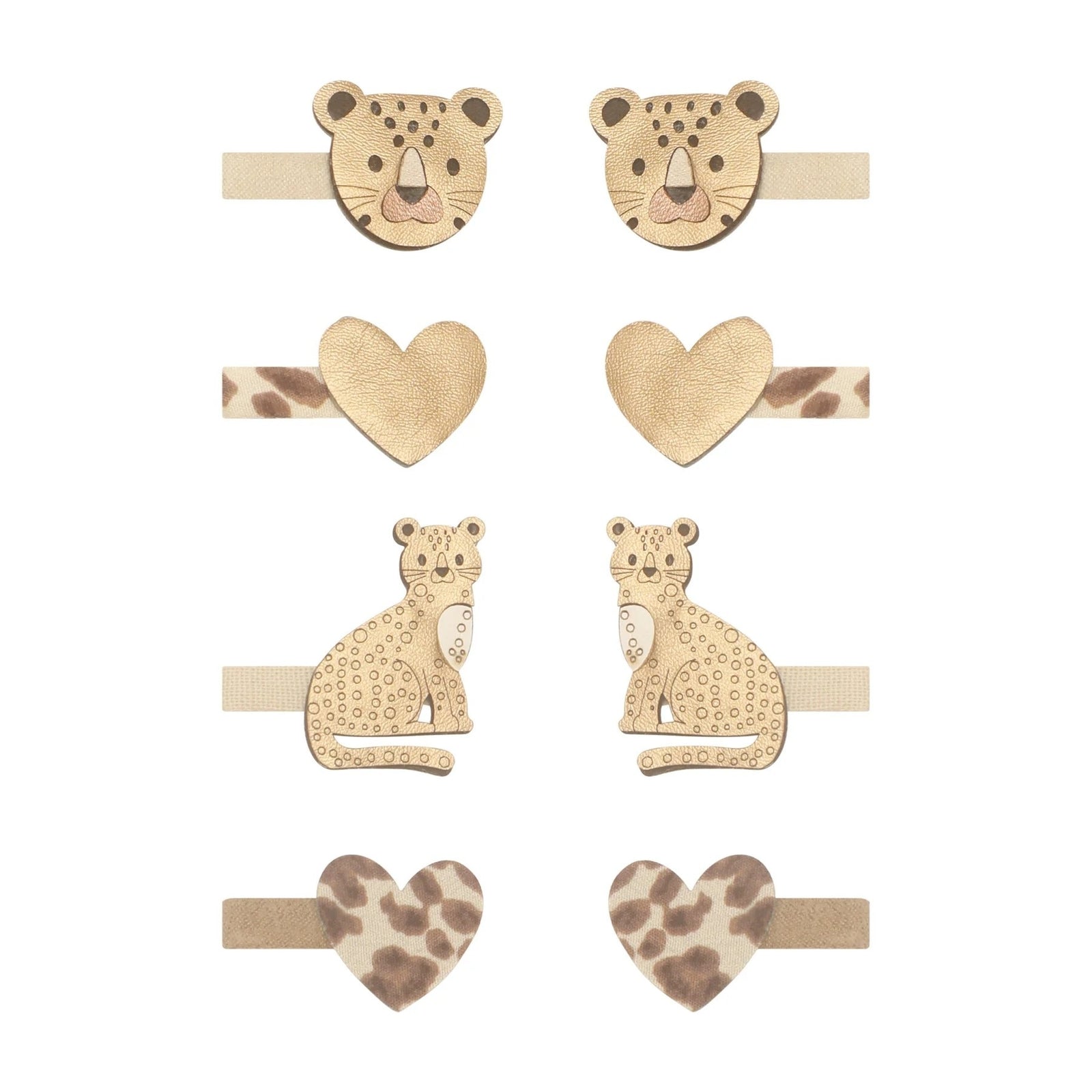 Larry Leopard Mini Clips