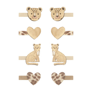 Larry Leopard Mini Clips