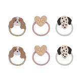 Puppy Love Mini Ties -Neutral