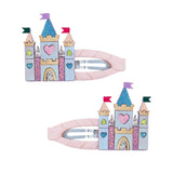 Rainbow Castle Clips - Pink