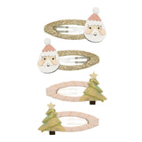 Santa & Christmas Tree Clic Clacs